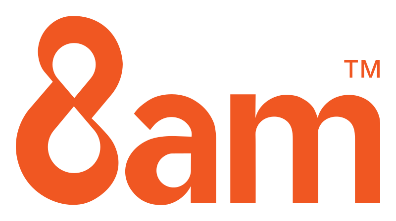 8am logo